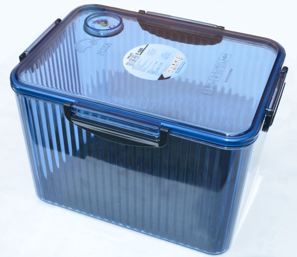 Dry Box F380 + F580 (Blue) FREE 1 Bottle x 500g Silica Gel(Orange/Blue) and 1 Silica Gel Clear Case