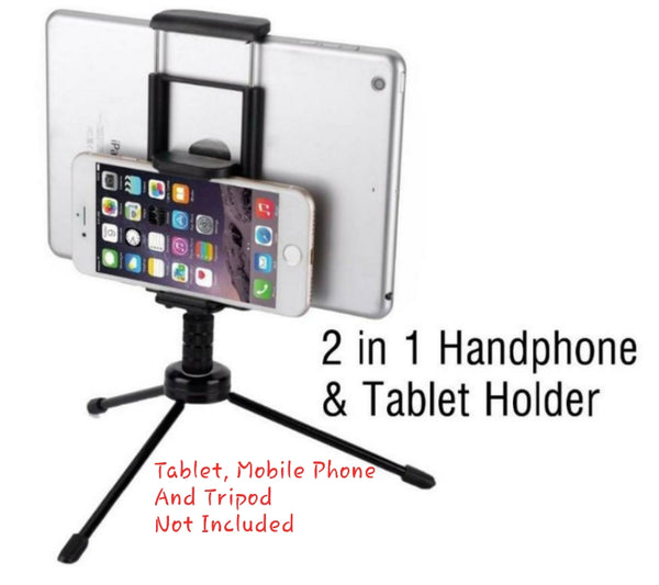 Tripod 2-in-1 Handphone/ Tablet Holder
