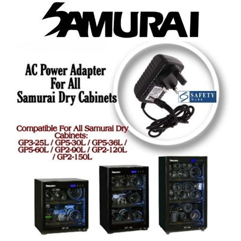 Power Adapter for Samurai Dry Cabinet